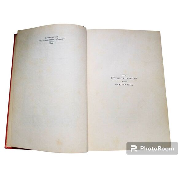 Vintage The Lure of the Mask by Harold MacGrath 1908 Antique Novel Book - Picture 4 of 9